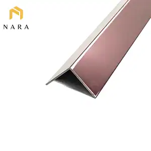 ฉากสแตนเลส 20 มม. สีพิงค์โกลด์