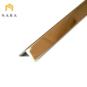 ฉากสแตนเลส 10 มม. สีโรสโกลด์