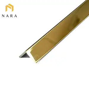 ฉากสแตนเลส 10 มม. สีทอง