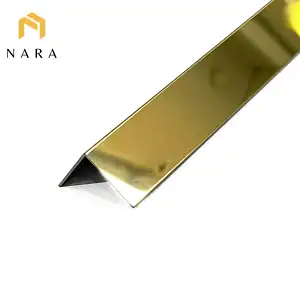 ฉากสแตนเลส 20 มม. สีทอง