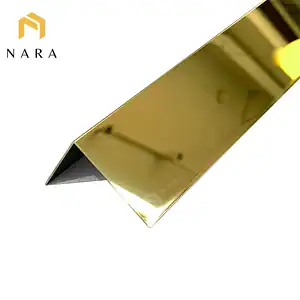 ฉากสแตนเลส 40 มม. สีทอง