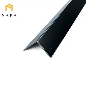 ฉากสแตนเลส 20 มม. สีดำเจ็ทแบล็ค