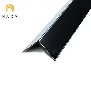 ฉากสแตนเลส 25 มม. สีดำเจ็ทแบล็ค