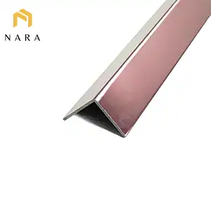 ฉากสแตนเลส 15 มม. สีพิงค์โกลด์