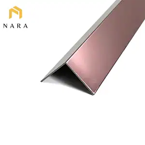 ฉากสแตนเลส 25 มม. สีพิงค์โกลด์