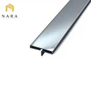 คิ้วสแตนเลสตัวที 20 มม. สีเงิน