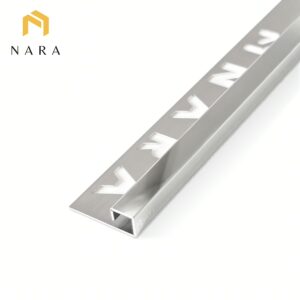 คิ้วกระเบื้องสแตนเลส 10 มม. สีเงิน