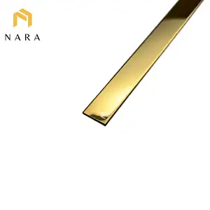 เส้นสแตนเลส 10 มม. สีทอง