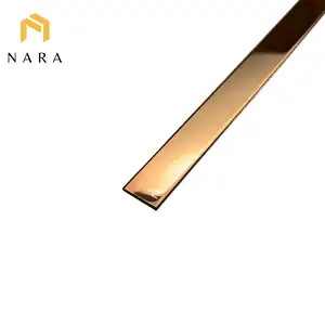 เส้นสแตนเลส 10 มม. สีโรสโกลด์