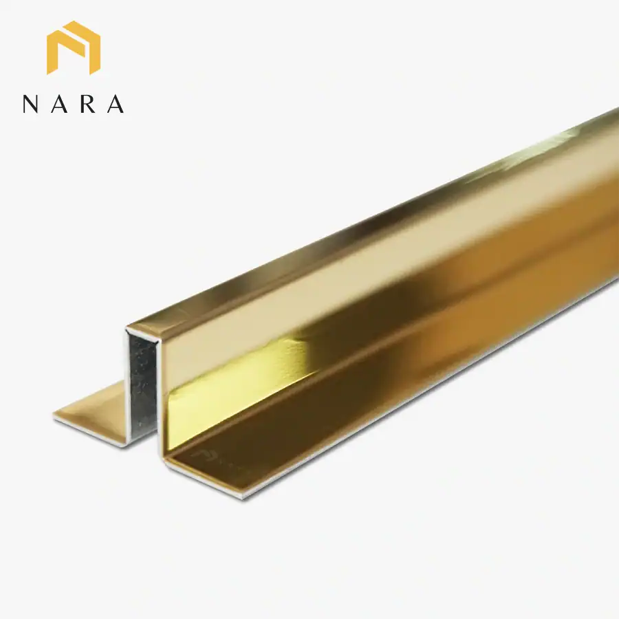 คิ้วสแตนเลสตัวยูสวยนอก มีปีก