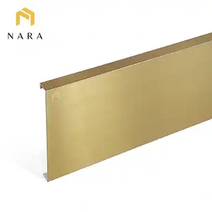 บัวสแตนเลส 100 มม. สีทอง