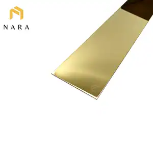 เส้นสแตนเลส 50 มม. สีทอง