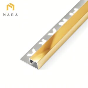 คิ้วกระเบื้องสแตนเลส 15 มม. สีทองเหลือง