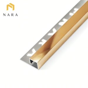 คิ้วกระเบื้องสแตนเลส สีทองแดง 15 มม.