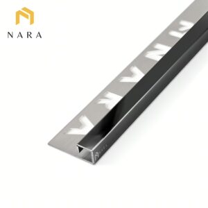 คิ้วกระเบื้องสแตนเลส 10 มม. สีดำกราไฟต์