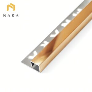 คิ้วกระเบื้องสแตนเลส 15 มม. สีโรสโกลด์